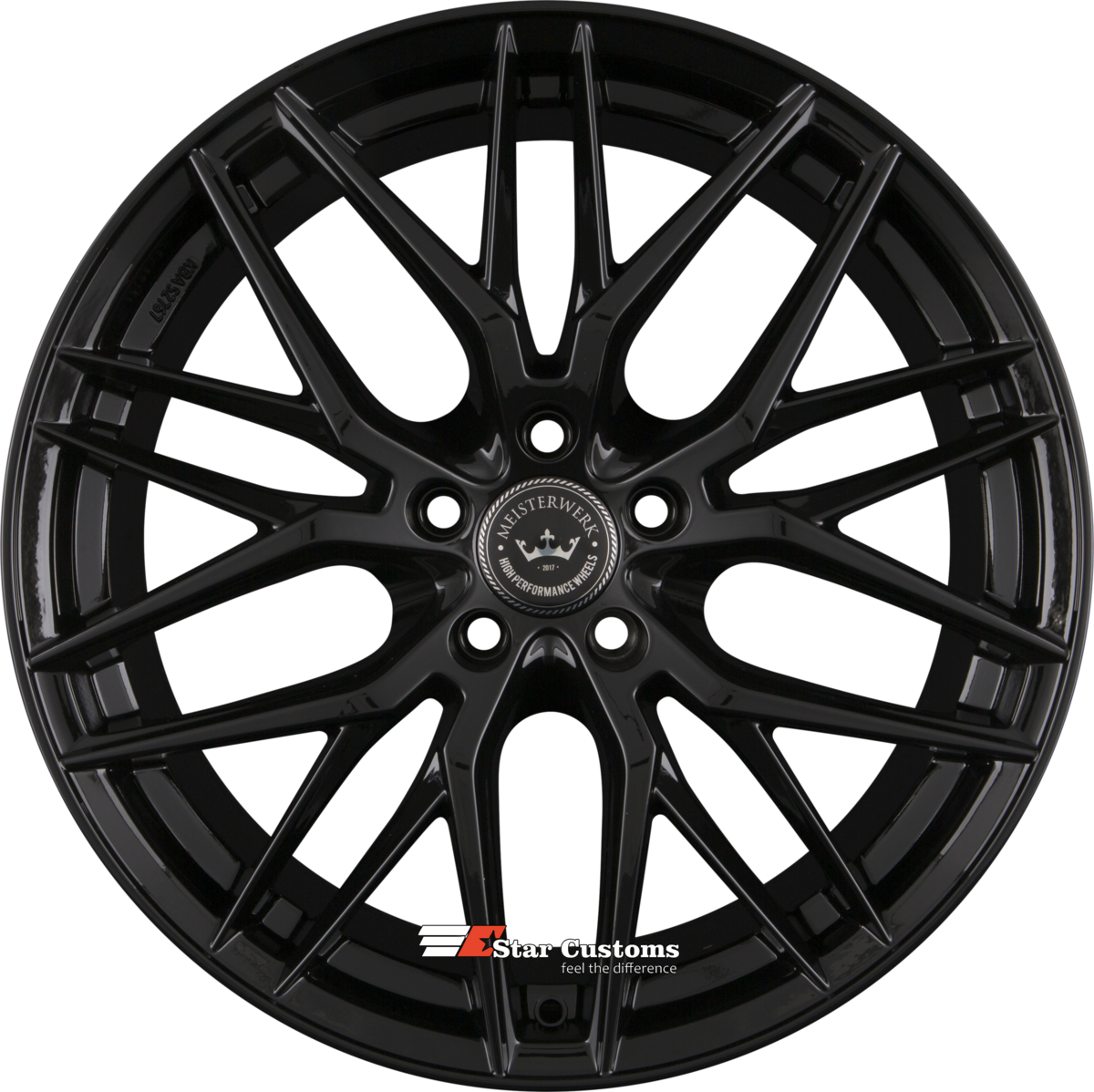 MEISTERWERK WHEELS MW14 Black 8,5x19