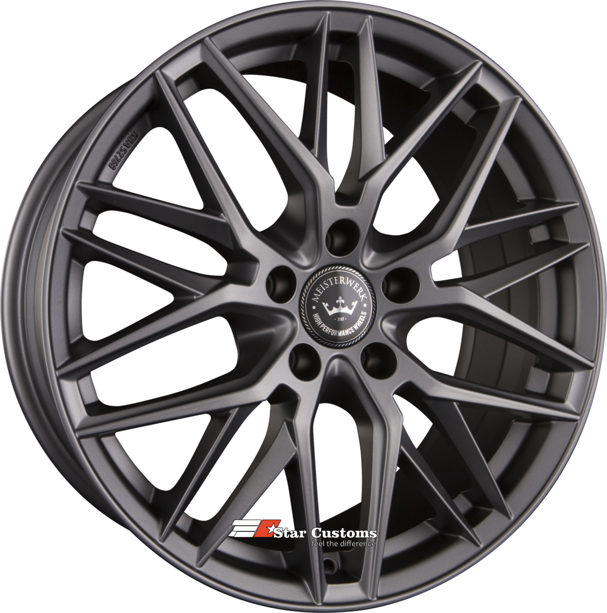 MEISTERWERK WHEELS MW14 Black 8,5x19