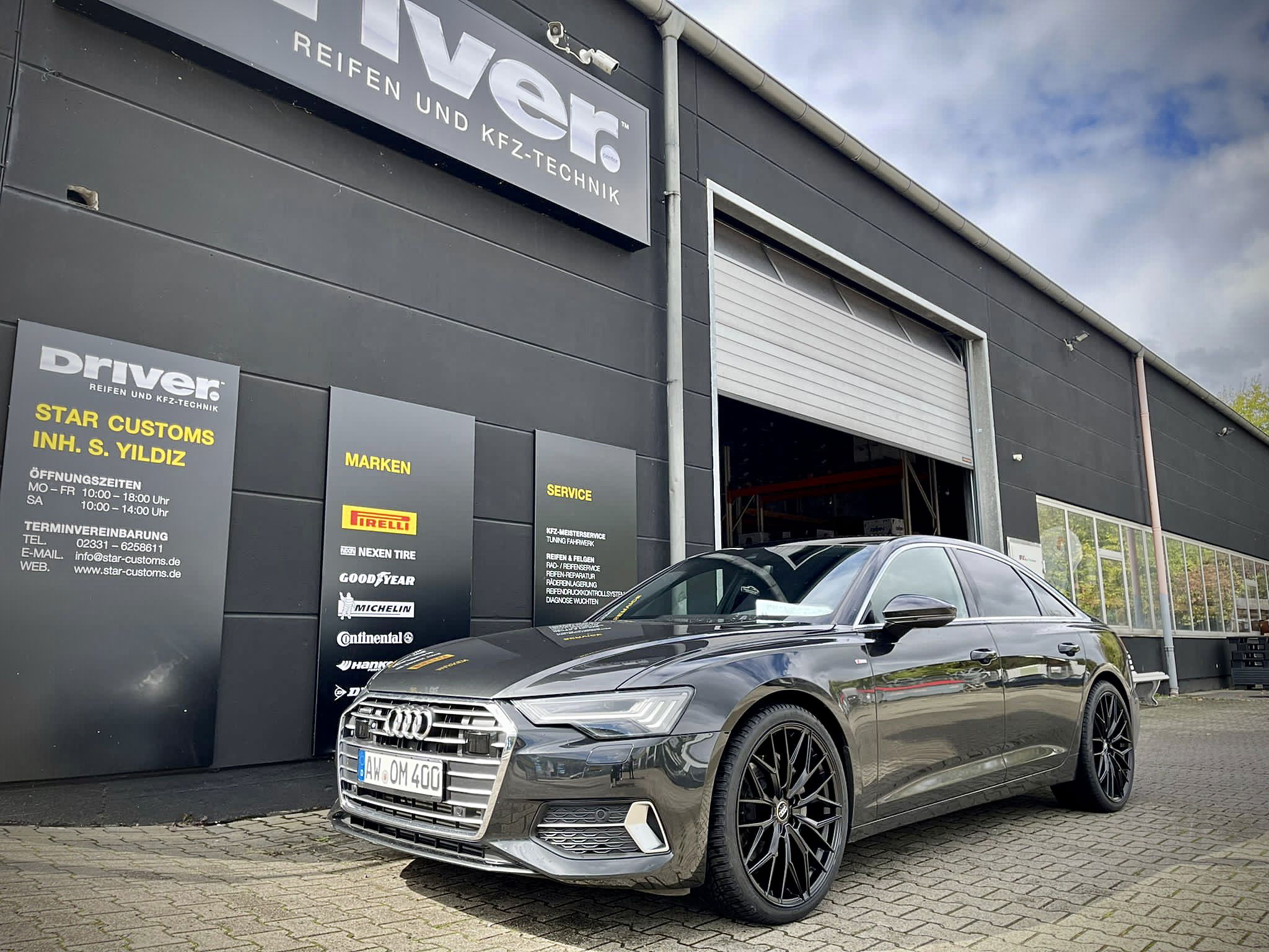 Audi A6 (C8/F2) AEZ Porto Black Matt S10392