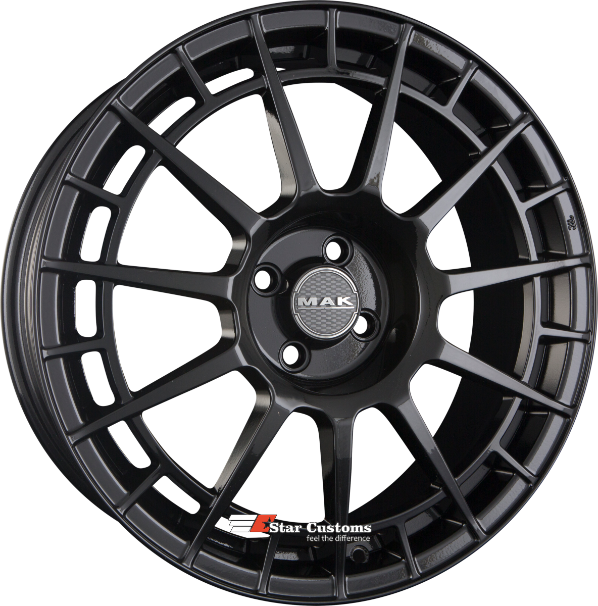 Mak Ntt Gloss White 7x17 4x100 Et35 Gloss White 4x100 17 70j 35 A182567 7105